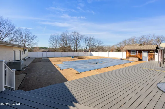 a view of outdoor space with seating area
