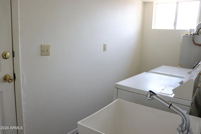 a close up of a mirror