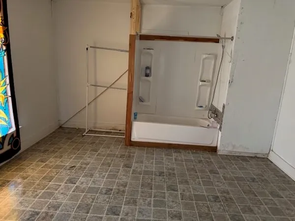 a view of a bathroom with a sink