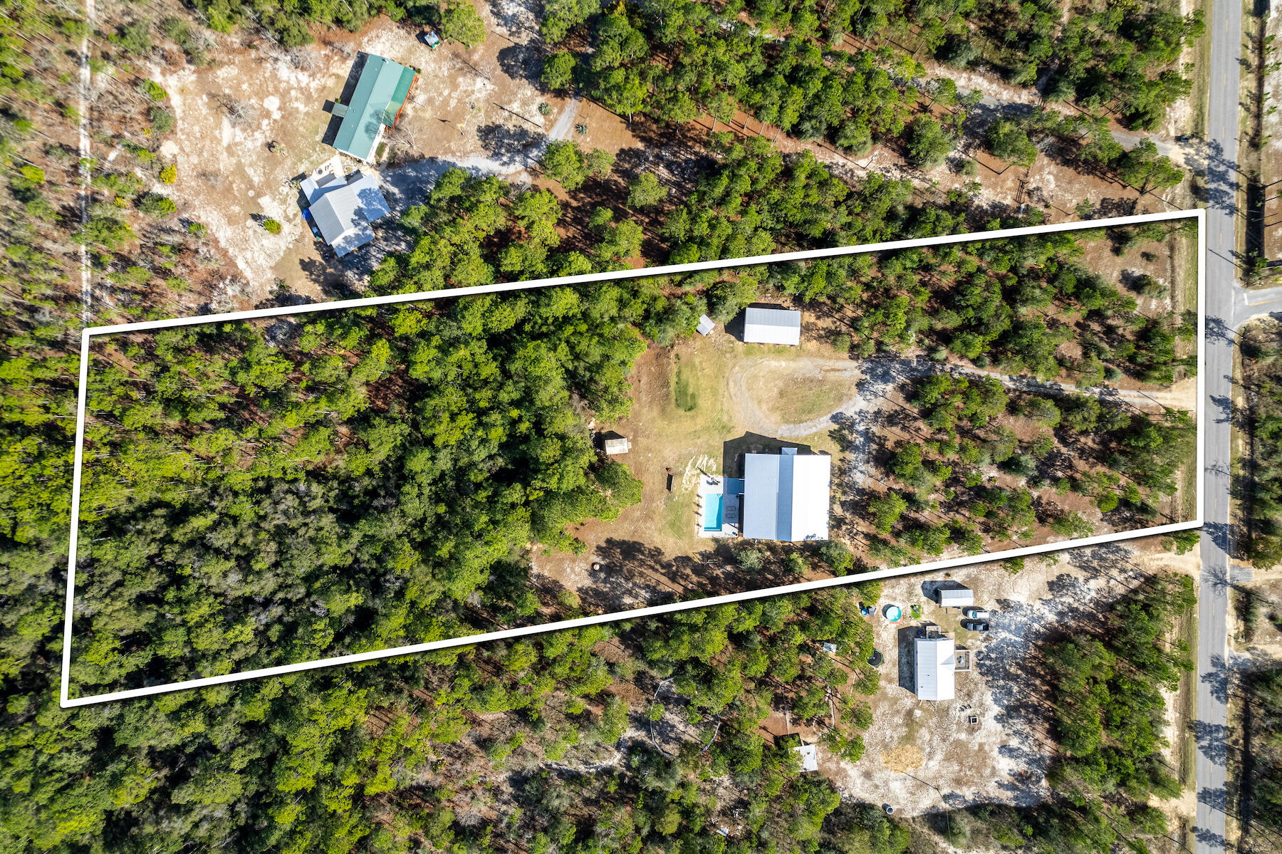 453 Don Graff Road Freeport, FL 32439 - Photo 41 of 59 Drone 4