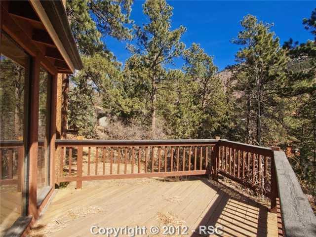 4935 Dodd Road Cascade, CO 80809 - Photo 15 of 16 Back Deck