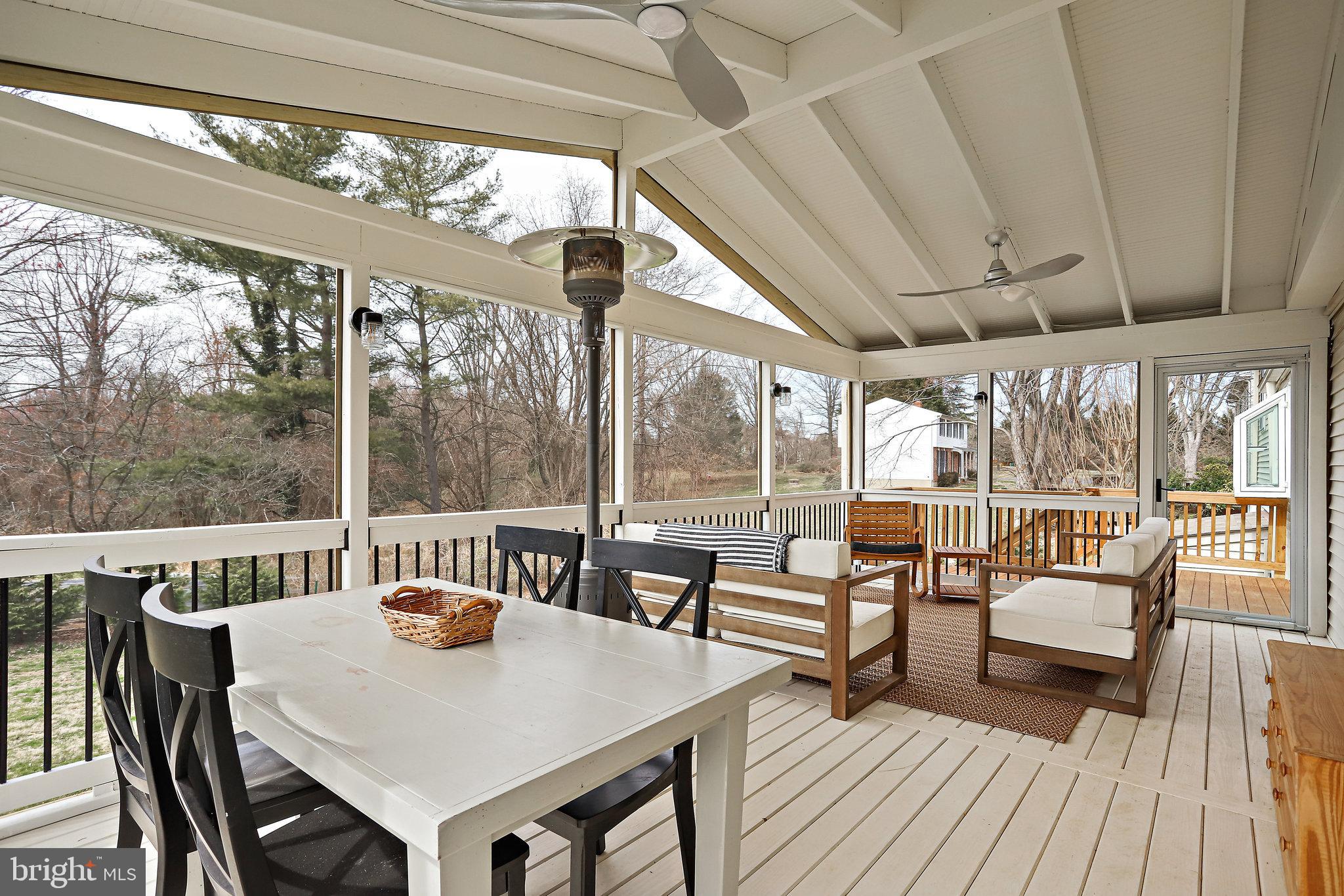 1112 Riva Ridge Drive Great Falls, VA 22066 - Photo 31 of 37 GORGEOUS screened porch