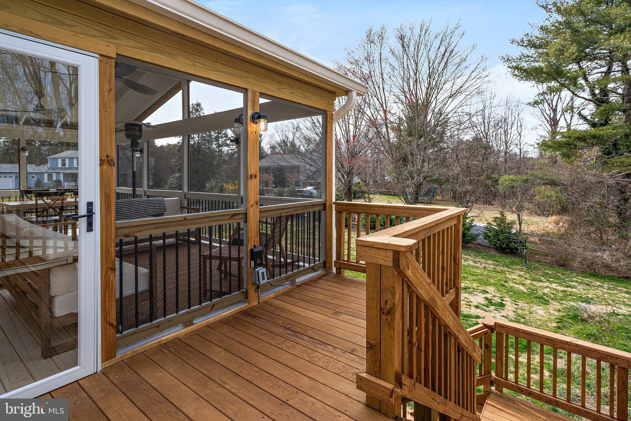 1112 Riva Ridge Drive Great Falls, VA 22066 - Photo 34 of 37 Deck & stairs to ground