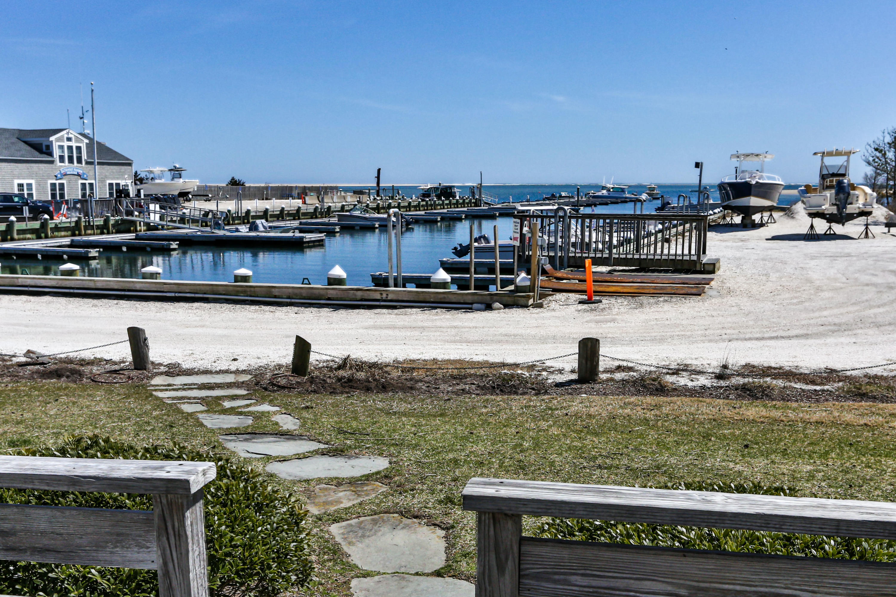 115 Seagull Road Chatham, MA 02633 - Photo 23 of 29 a view of a lake with a city