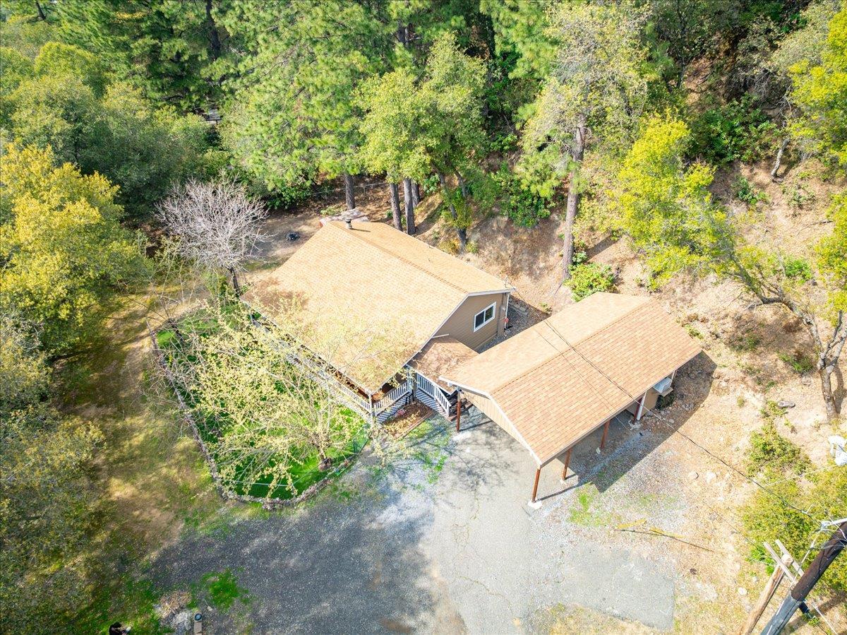 1302 Nicks Lane Placerville, CA 95667 - Photo 45 of 51 an aerial view of a house with yard