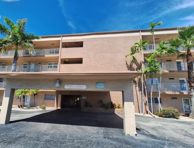 a front view of a building with entryway