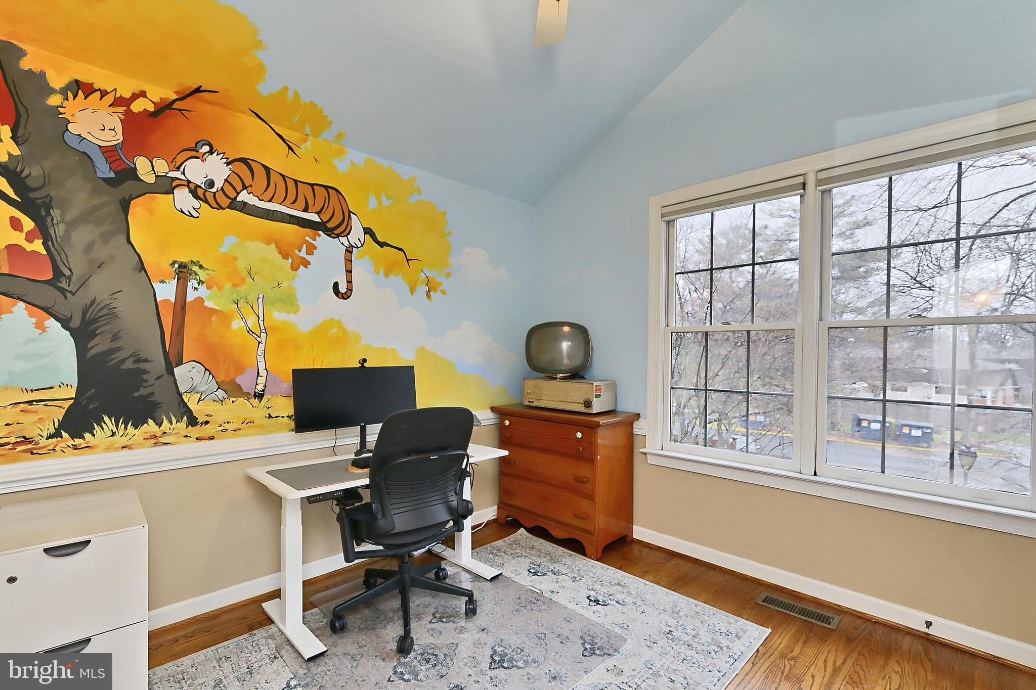 132 Rees Place Falls Church, VA 22046 - Photo 40 of 66 a view of workspace with a window
