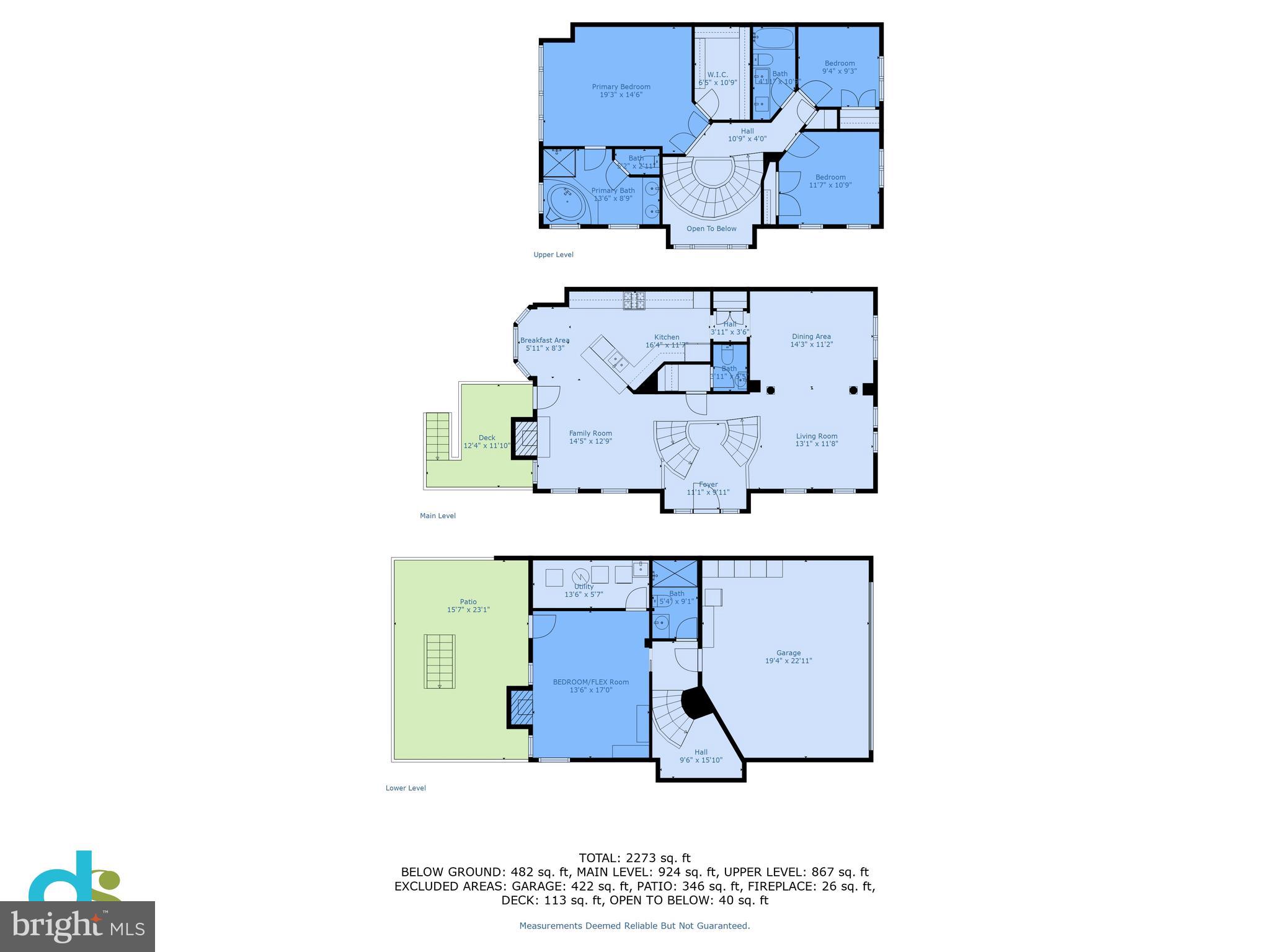 132 Rees Place Falls Church, VA 22046 - Photo 63 of 66 Floor Plan