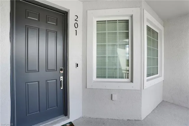 a view of an entryway of the house
