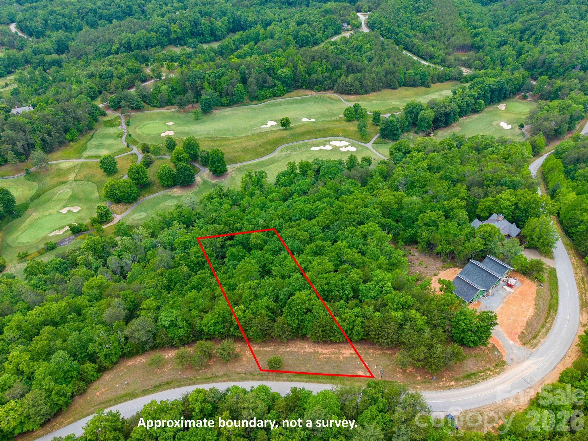38 West Deep Gap Farm Road, Unit 38 Mill Spring, NC 28756 - Photo 8 of 20 an aerial view of a house
