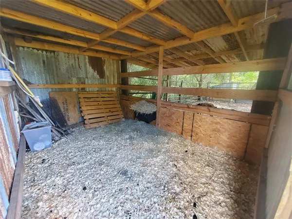 a view of a porch with a yard