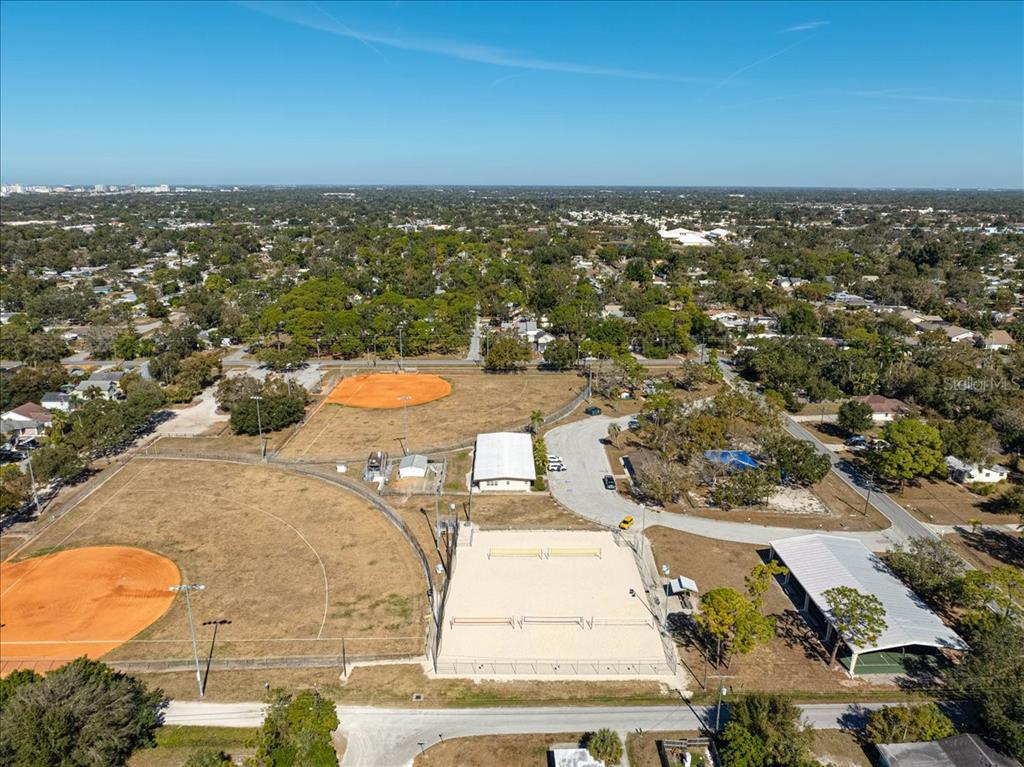 4514 South Lockwood Ridge Road Sarasota, FL 34231 - Photo 29 of 35 an aerial view of a house with a swimming pool