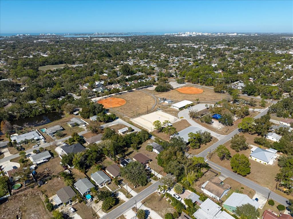 4514 South Lockwood Ridge Road Sarasota, FL 34231 - Photo 30 of 35 an aerial view of residential houses with city view