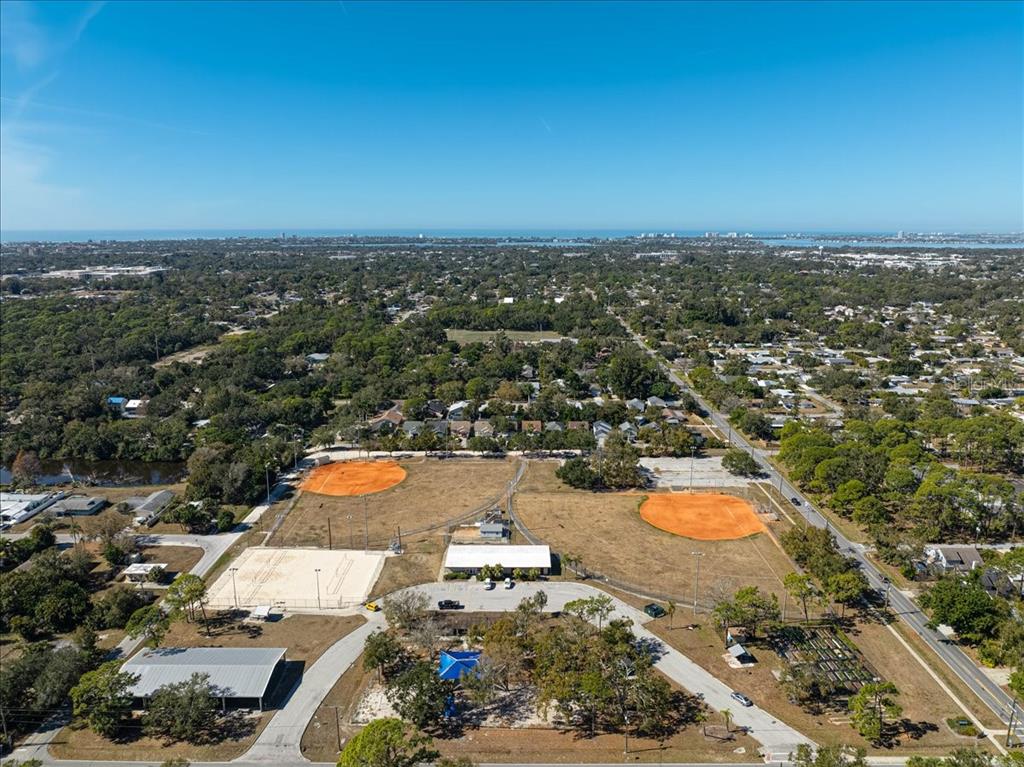 4514 South Lockwood Ridge Road Sarasota, FL 34231 - Photo 31 of 35 an aerial view of residential houses with outdoor space