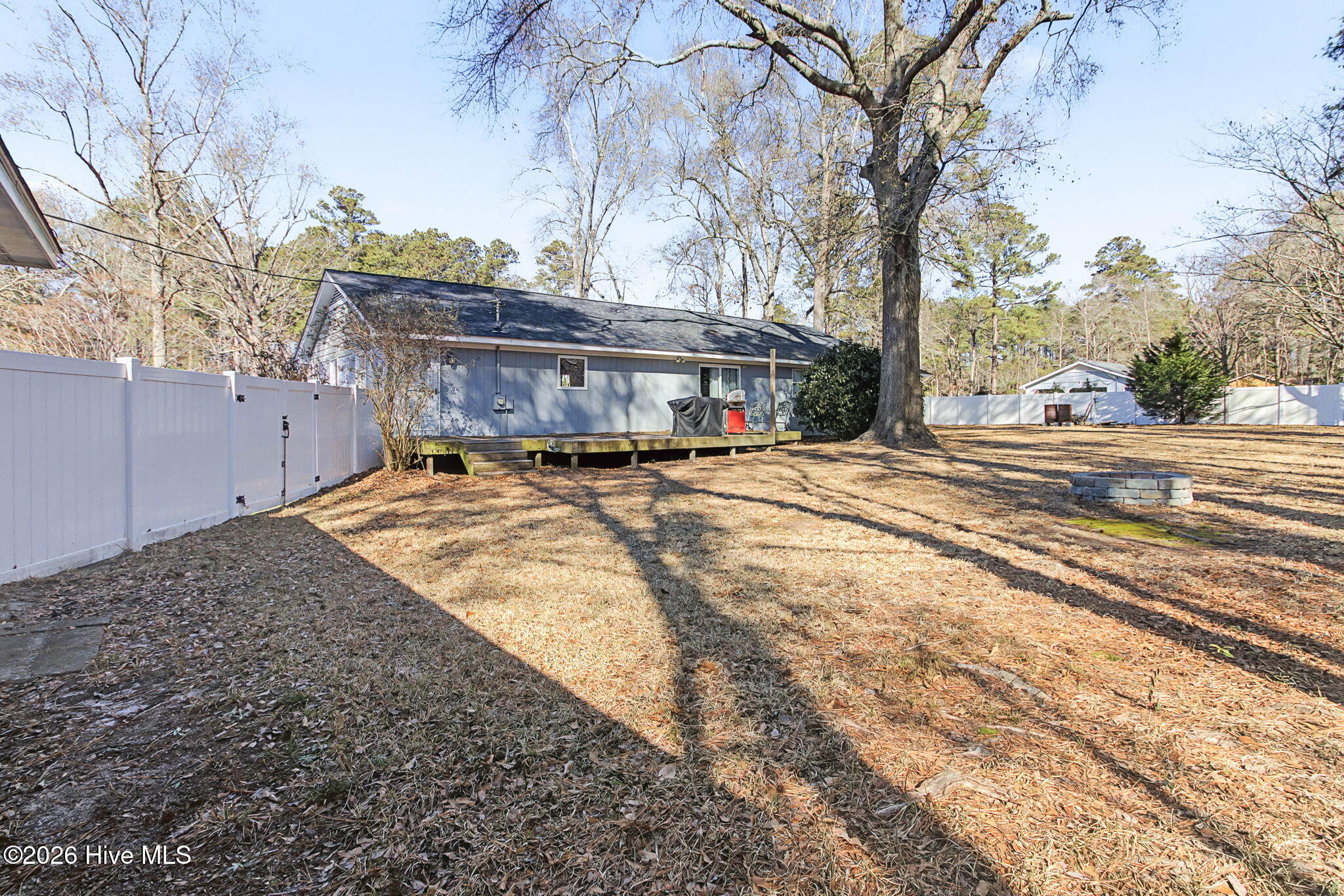 244 Inman Lake Road Whiteville, NC 28472 - Photo 36 of 44 Large Fenced Backyard