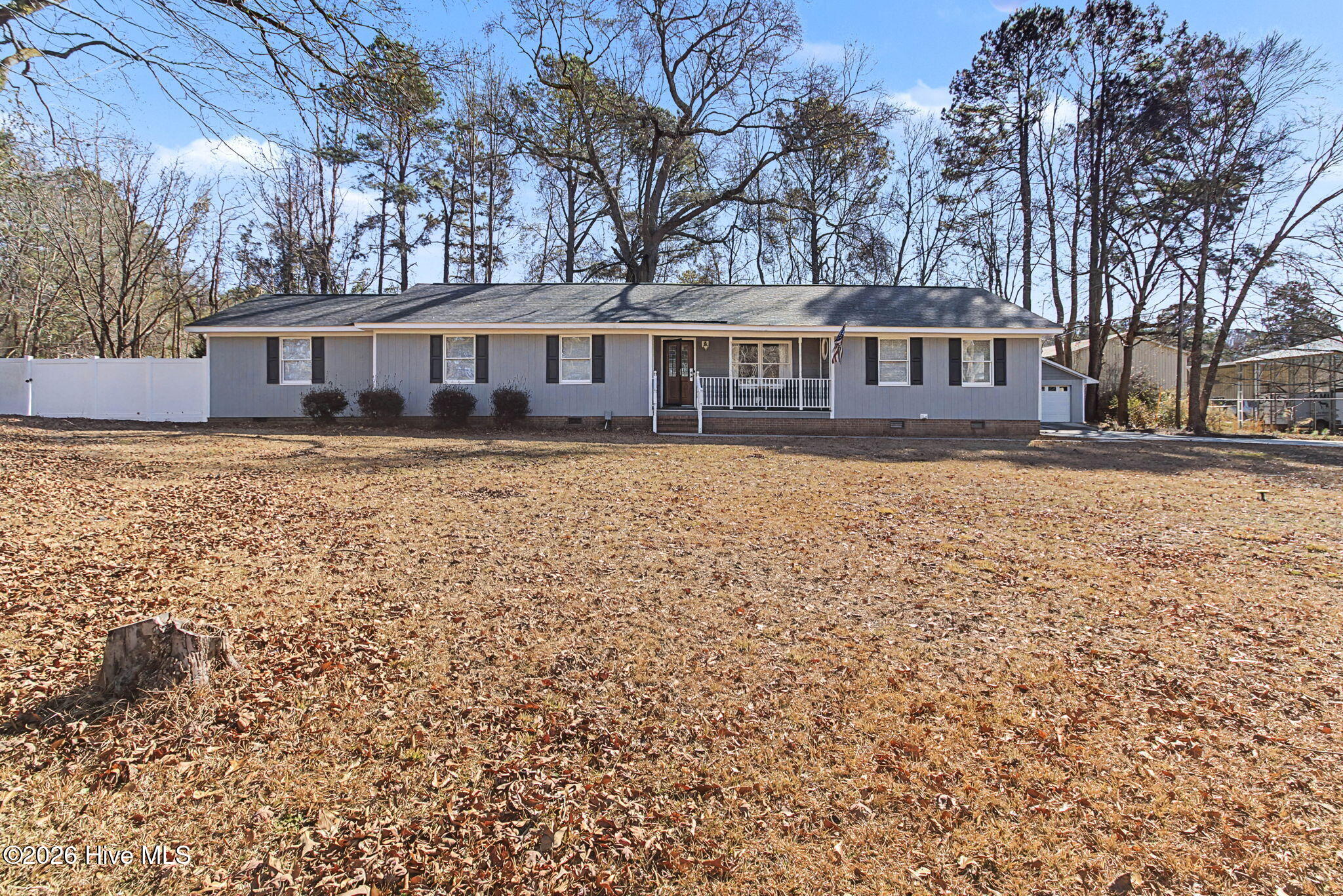 244 Inman Lake Road Whiteville, NC 28472 - Photo 41 of 44 View from the Road