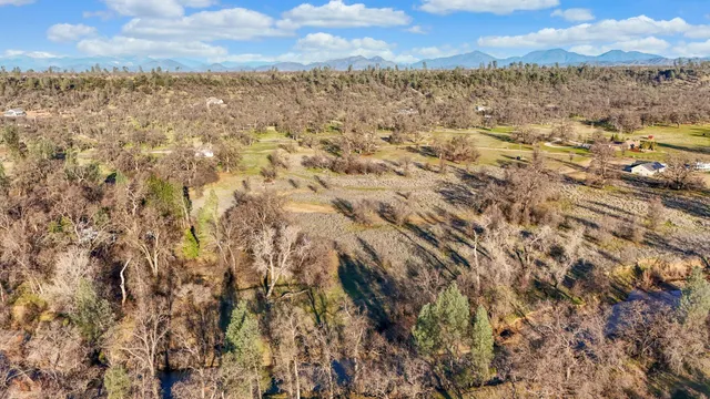 a view of city and mountain