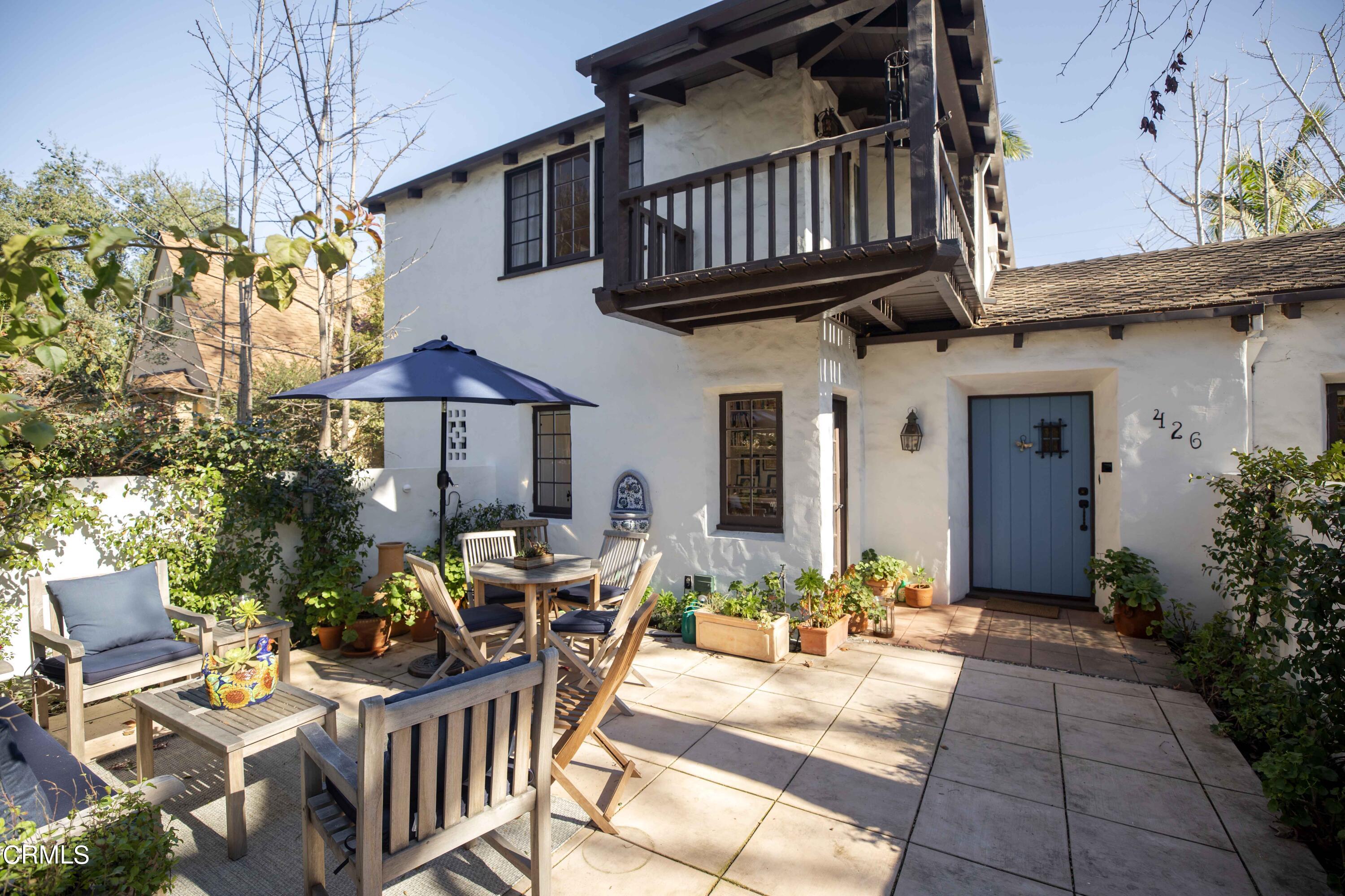 426 South Berkeley Avenue Pasadena, CA 91107 - Photo 2 of 32 a view of a house with a patio