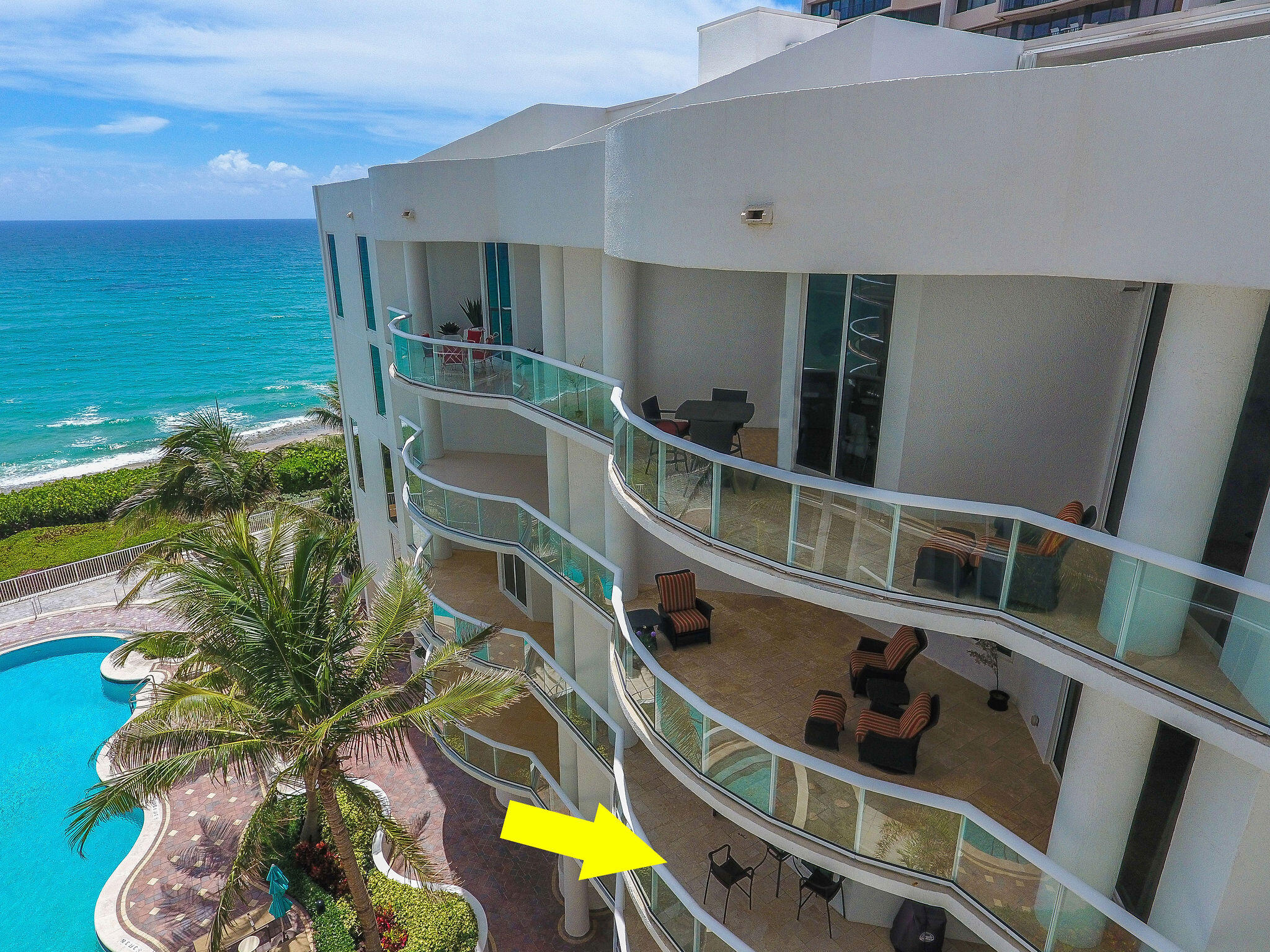 4600 North Ocean Drive, Unit 405 Singer Island, FL 33404 - Photo 2 of 66 4600NOceanDr#405Aerials(14)a
