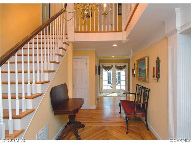 2341 Banstead Road Midlothian, VA 23113 - Photo 2 of 19 a view of entryway with wooden floor