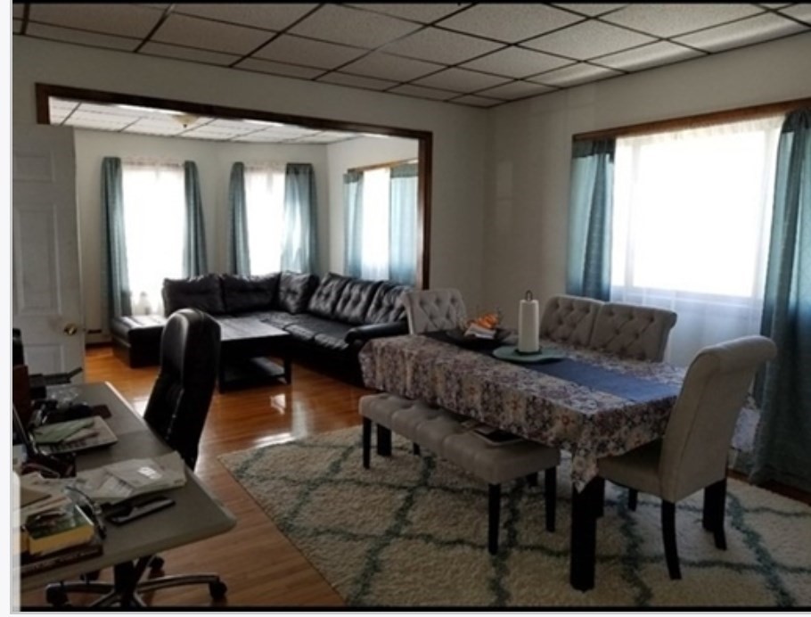 125 Hamilton Street, Unit 2 Worcester, MA 01604 - Photo 7 of 14 a living room with furniture and a potted plant
