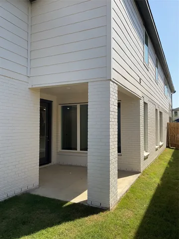a view of outdoor space and swimming pool