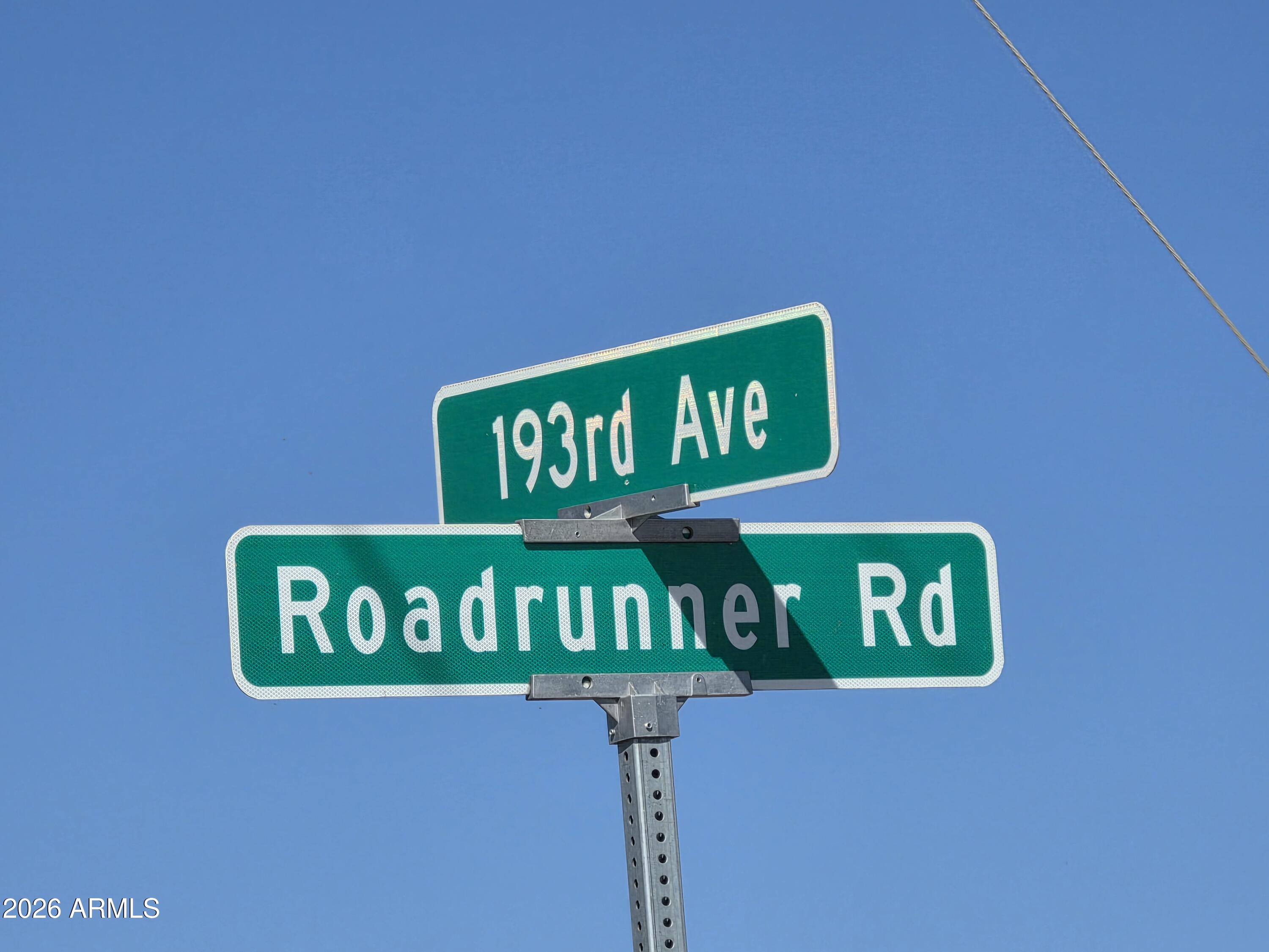 19300 West Roadrunner Road Wittmann, AZ 85361 - Photo 66 of 102 a sign broad