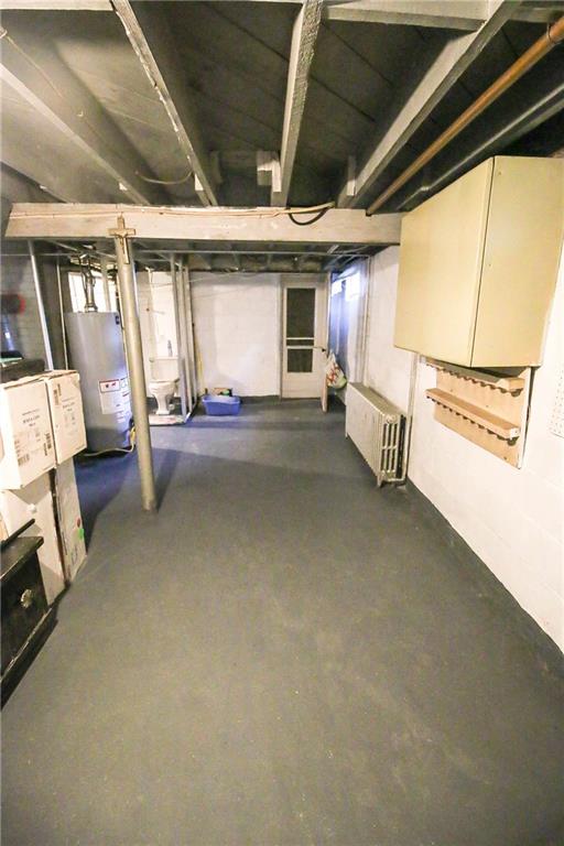 2859 Beaver Road Ambridge, PA 15003 - Photo 8 of 20 Basement-this is so large and has so much potential for sectioning off the basement or creating a large game room or family room. Lots of space to do whatever suits your needs! Walk-out basement too!