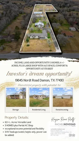 $649,000 | 19645 Nordt Road, Damon, TX 77430