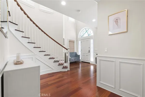 a bedroom with a bed and a cabinets