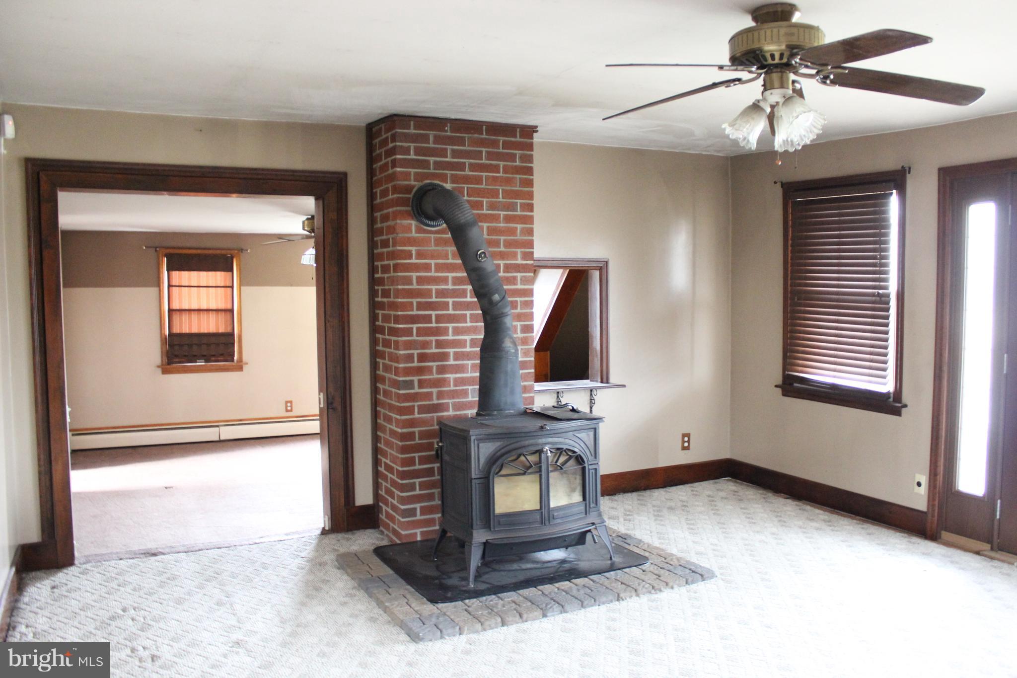 154 Slabtown Road Elmer, NJ 08318 - Photo 9 of 35 Family Room w/wood burning stove