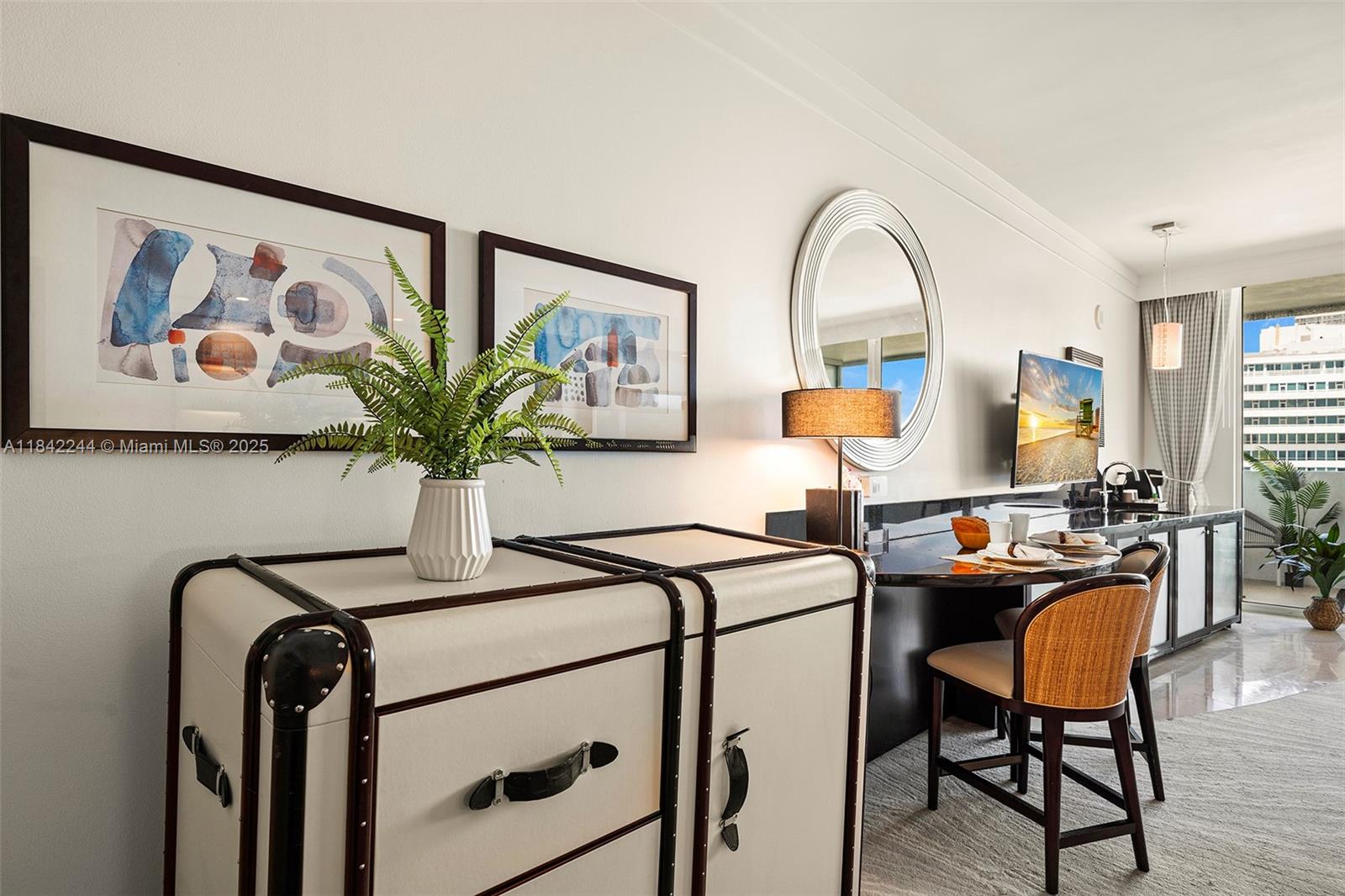 4391 Collins Avenue, Unit 802 Miami Beach, FL 33140 - Photo 18 of 39 a view of a workspace with furniture