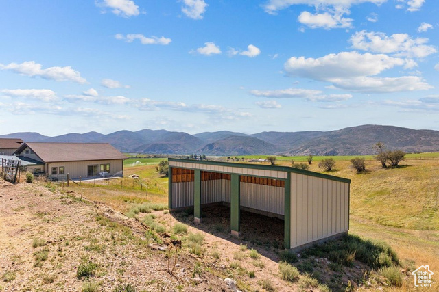 6117 North Rocky Ridge Road Peoa, UT 84061 - Photo 75 of 83 Mountain view featuring a rural view