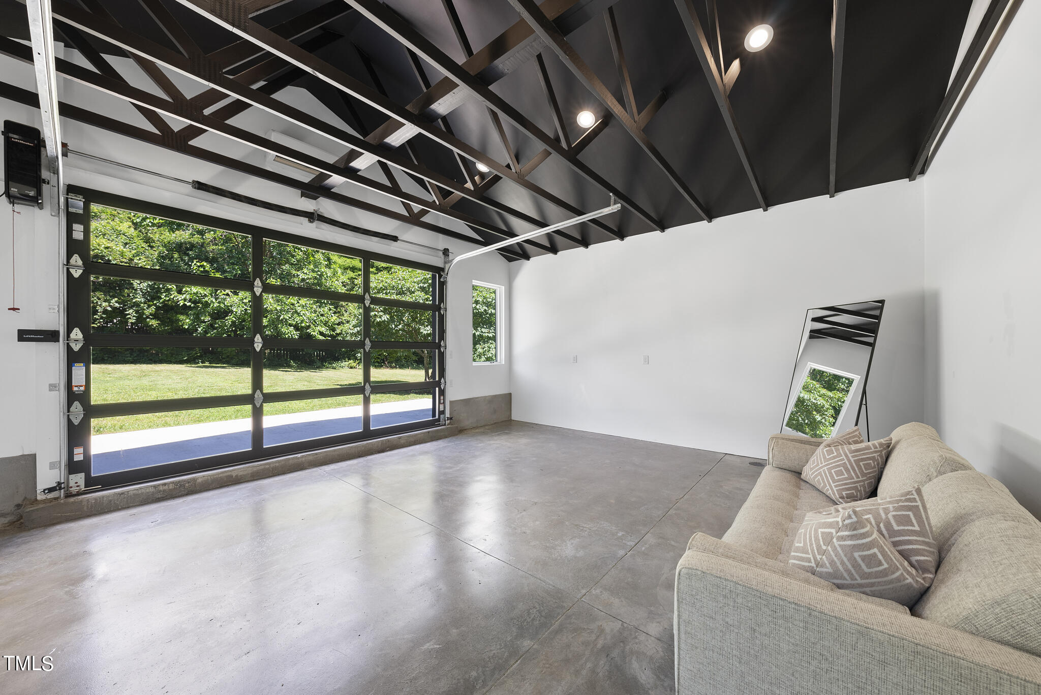 3122 Ashel Street Raleigh, NC 27612 - Photo 28 of 39 a view of livingroom with furniture and floor to ceiling window