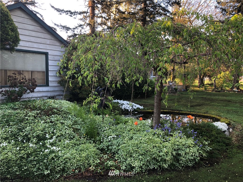 295 West Bartlett Road Lynden, WA 98264 - Photo 1 of 10 a view of a backyard with plants and a garden