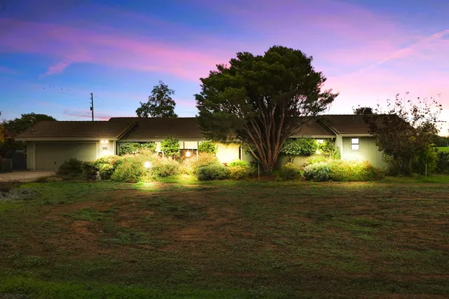 a front door view of a house