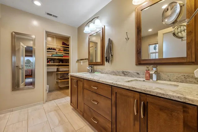 a view of outdoor space with seating