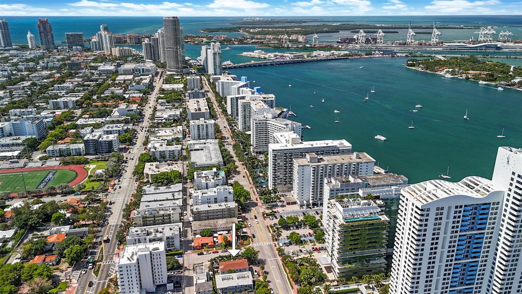 1241 13th Street, Unit 2 Miami Beach, FL 33139 - Photo 18 of 20 a view of a city with tall buildings