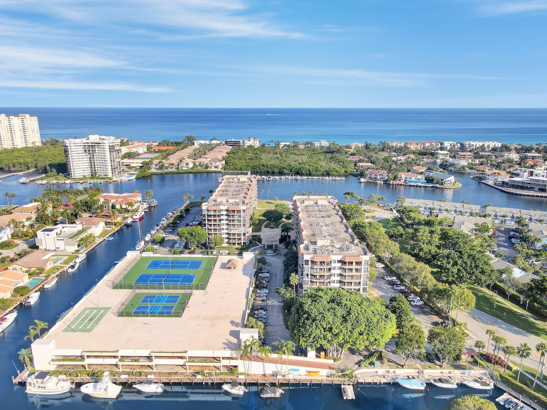 859 Jeffery Street, Unit 506 Boca Raton, FL 33487 - Photo 60 of 80 a view of a city with an ocean view