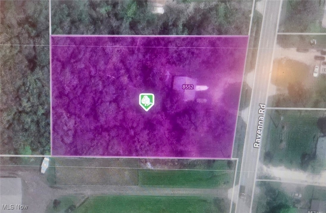 8552 Ravenna Road Chardon, OH 44024 - Photo 16 of 17 Map / location with property parcel outlined