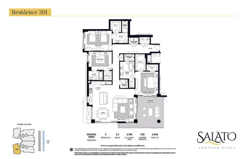 $2,100,000 | 305 Briny Avenue, Unit 306, Pompano Beach, FL 33062