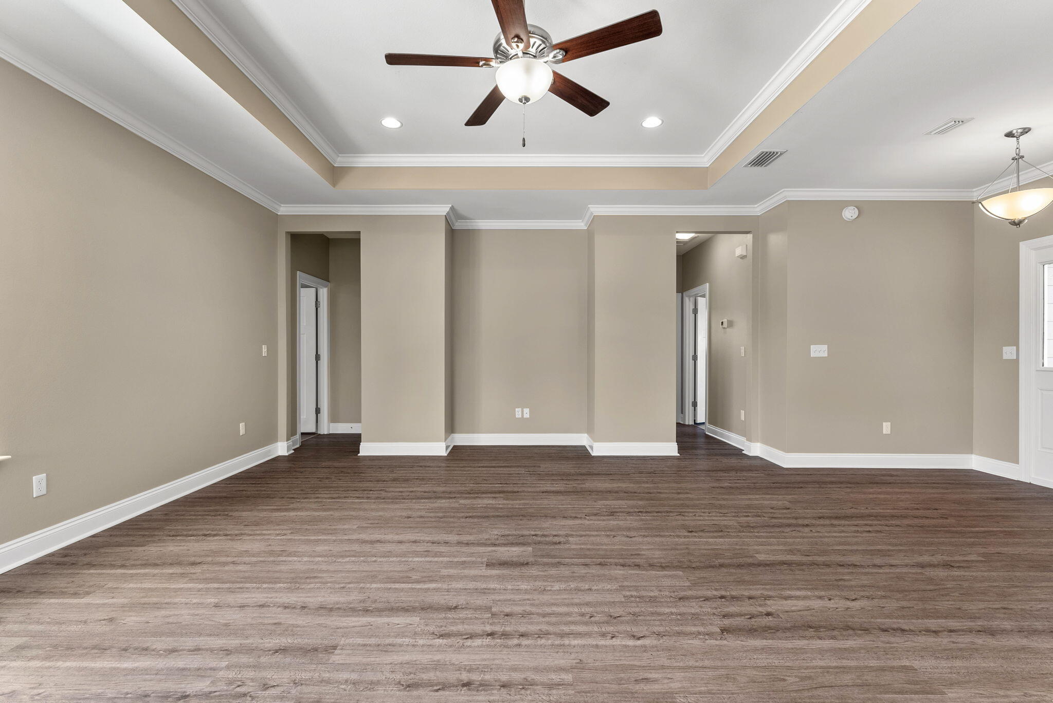 266 Partridge Lane Freeport, FL 32439 - Photo 9 of 36 wooden floor in an empty room