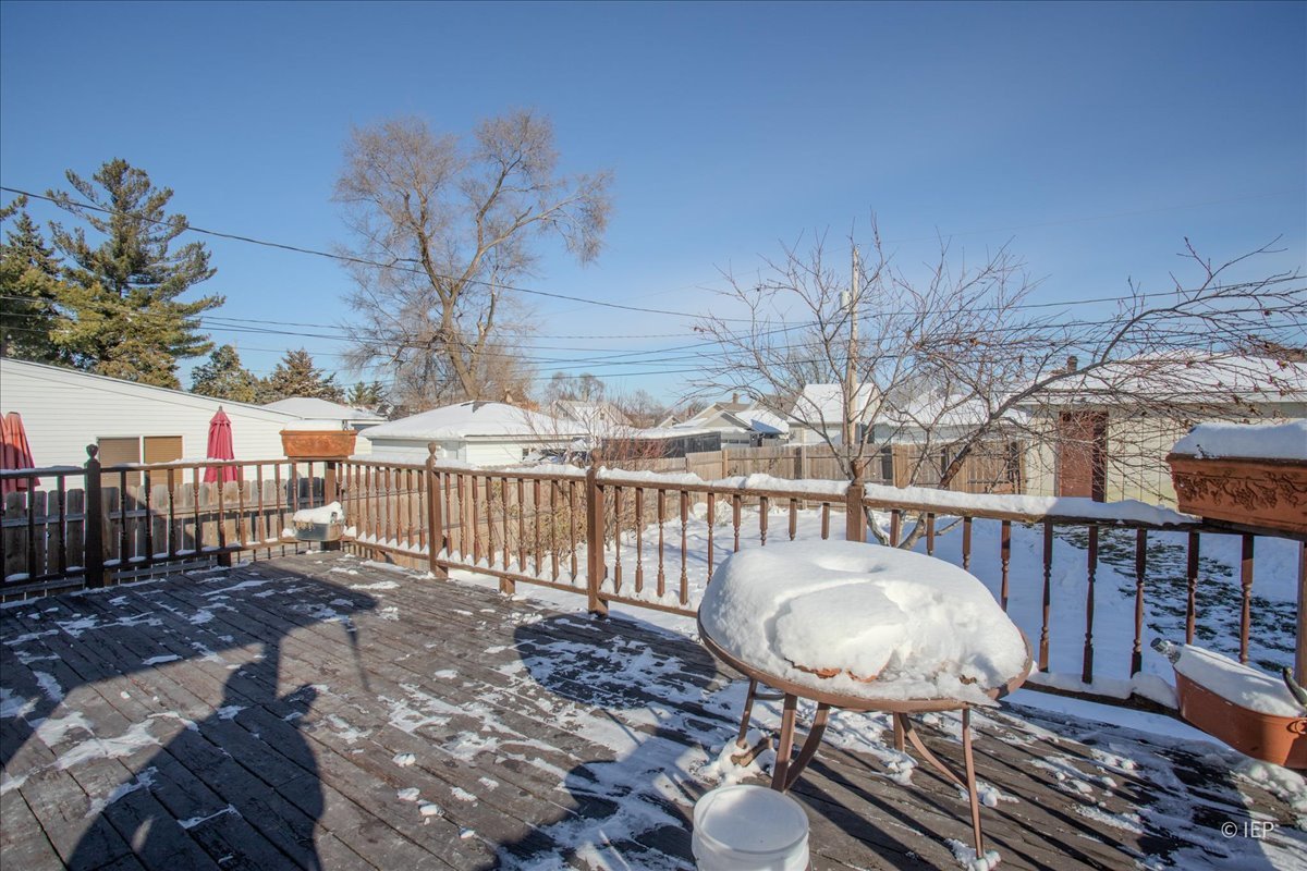 1104 Cora Street Joliet, IL 60435 - Photo 18 of 20 a view of a balcony with furniture