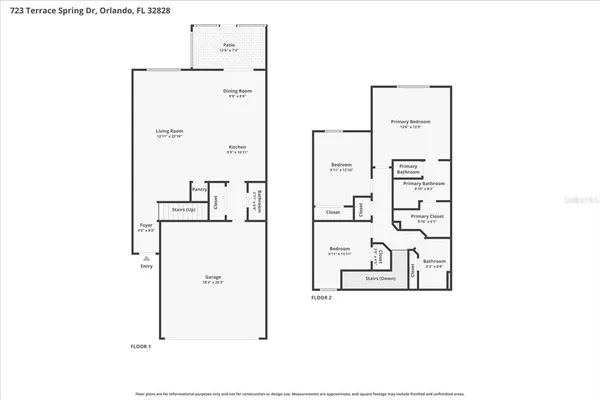 $329,000 | 723 Terrace Spring Drive, Orlando, FL 32828