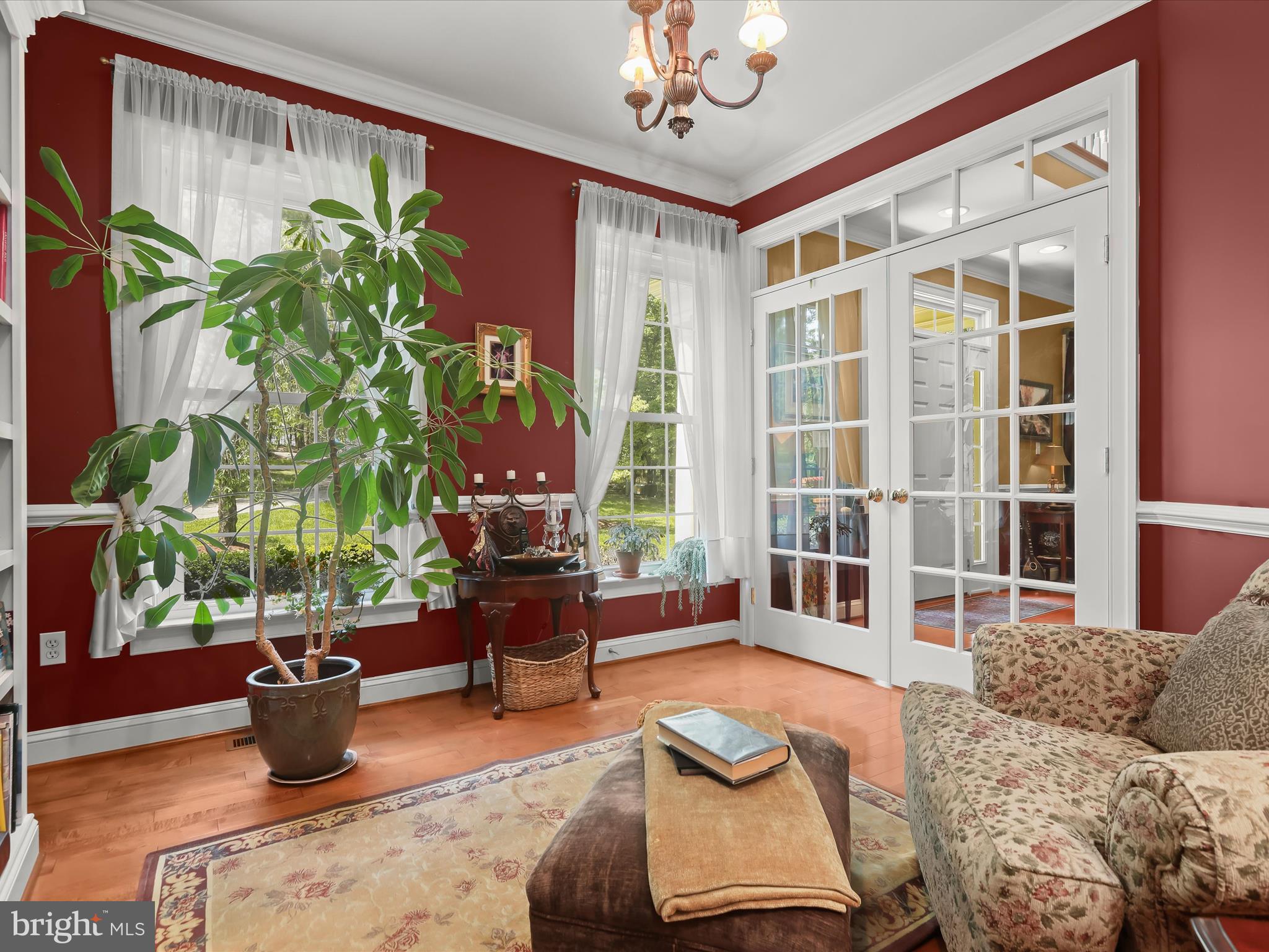 2905 Duvall Road Woodbine, MD 21797 - Photo 14 of 90 Office - Classic Moldings - Hardwood Floors