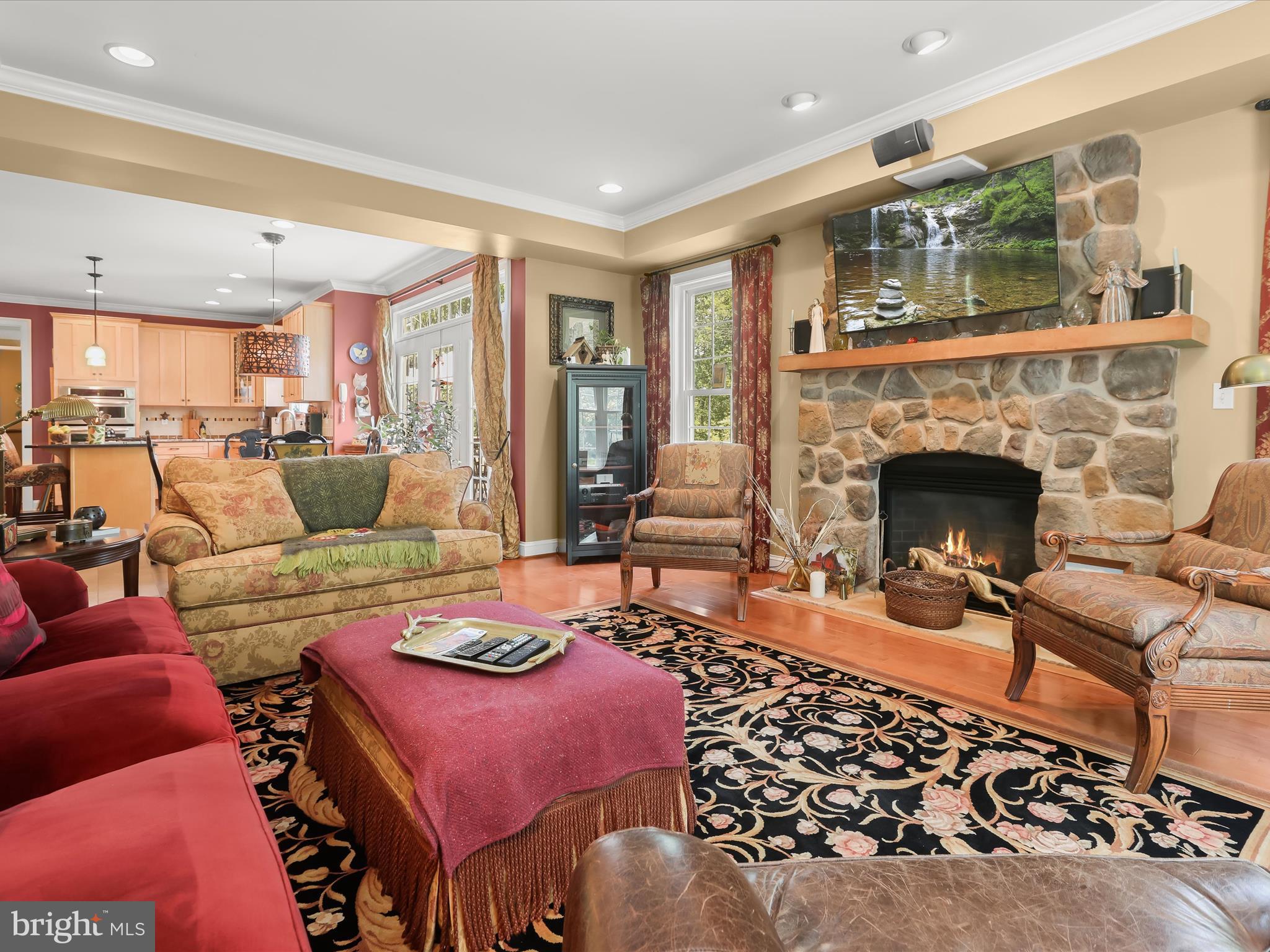 2905 Duvall Road Woodbine, MD 21797 - Photo 30 of 90 Family Room - Fireplace - Hardwood Floors