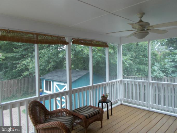 9504 Monroe Street Silver Spring, MD 20910 - Photo 21 of 26 a view of a chair and table in the balcony