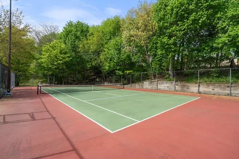 a view of a tennis court