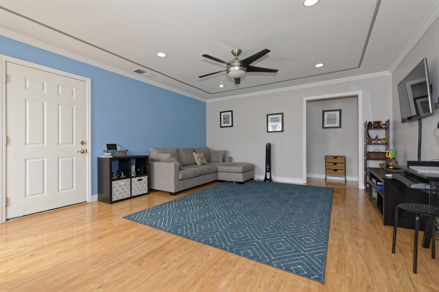 3269 Rama Drive San Jose, CA 95124 - Photo 2 of 21 a living room with furniture and a wooden floor