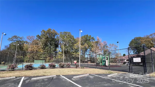 a view of a street with houses